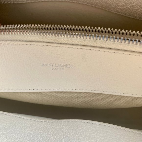 YVES SAINT LAURENT Grained Calfskin Small Sac - Picture 11 of 11